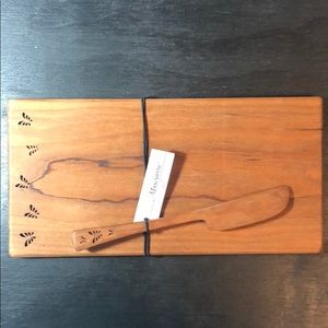 Moon spoon cheese board